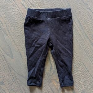 Primary Baby Girls Leggings - 3-6 Months, Black